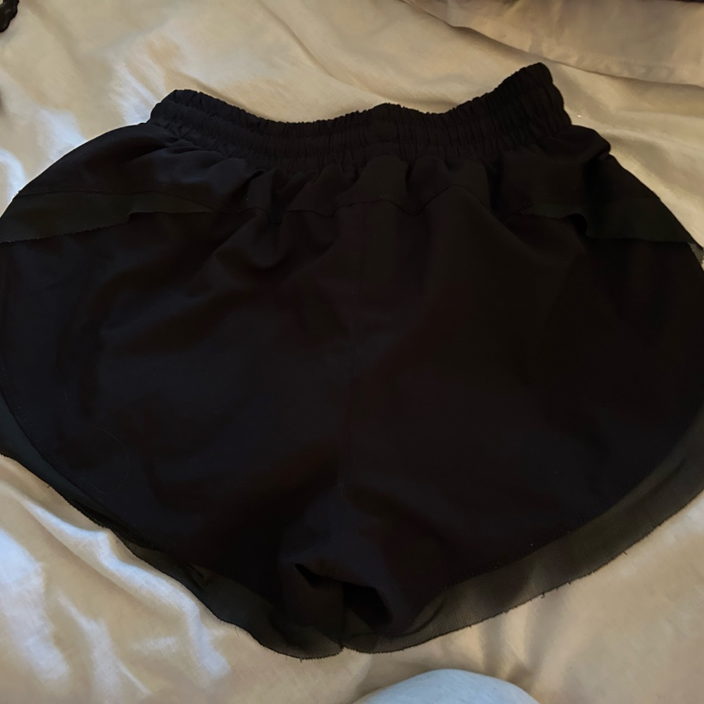 Women's Black Athletic Shorts